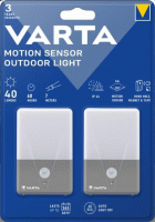 Varta TWINP 16634 101 402 Mozgásérzékelő kültéri fali LED lámpa (2db/csomag)